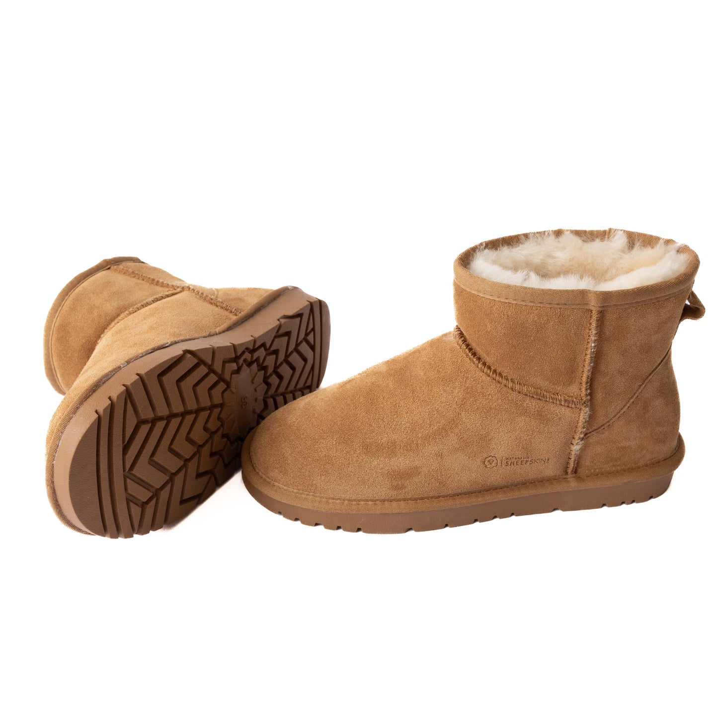 Classic Sheepskin Ankle Boot Natural/Tan
