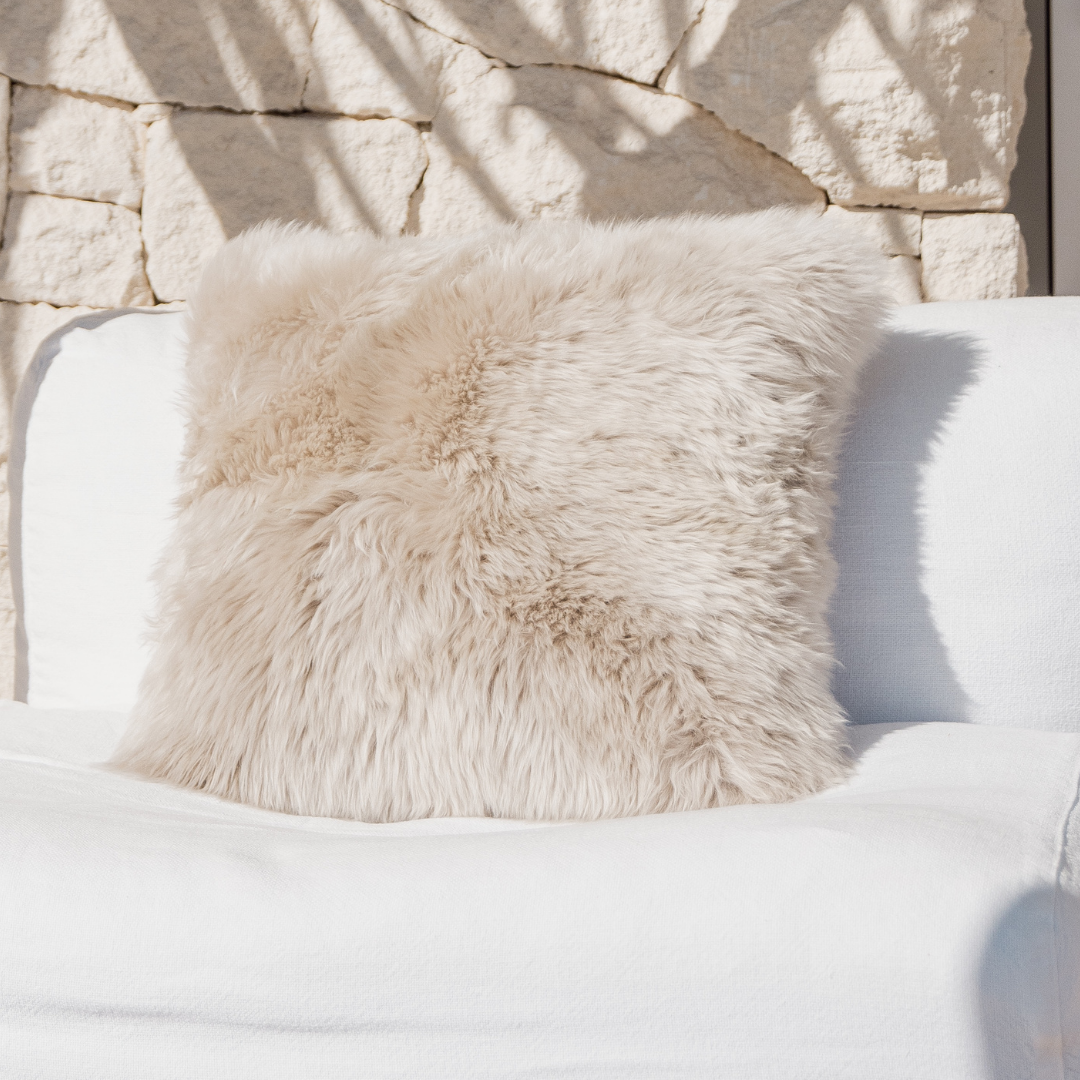 New Zealand Sheepskin Cushion Covers