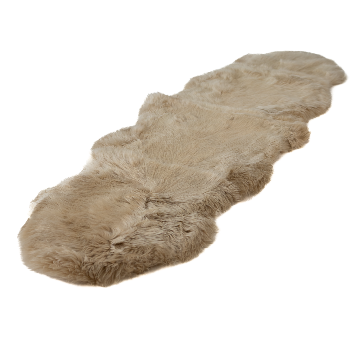 New Zealand Long Wool Sheepskin Rug - Double