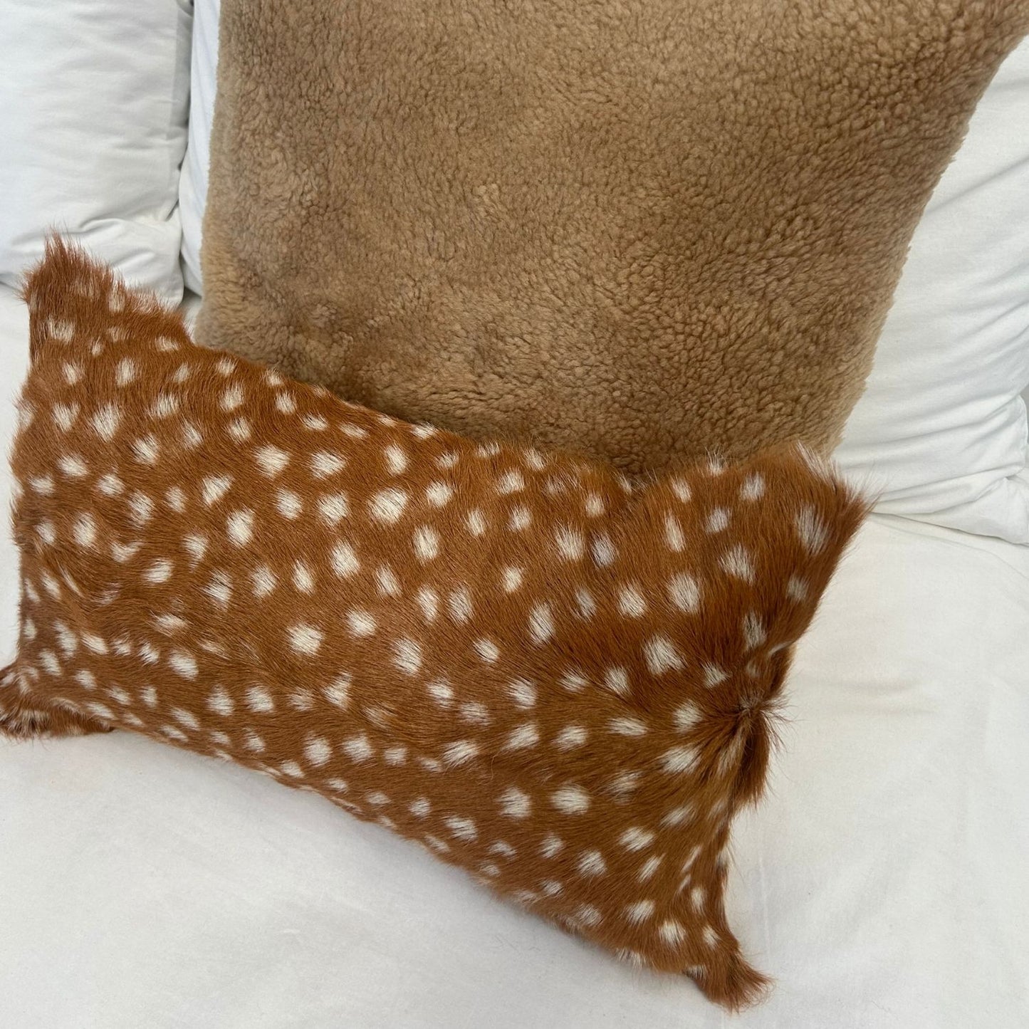 Animal Print Goat Skin Cushion Covers (30x50cm)