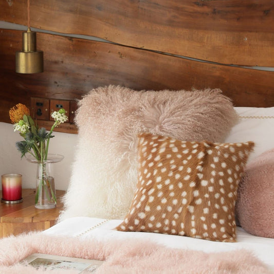 Animal Print Goat Skin Cushion Covers (30x50cm)