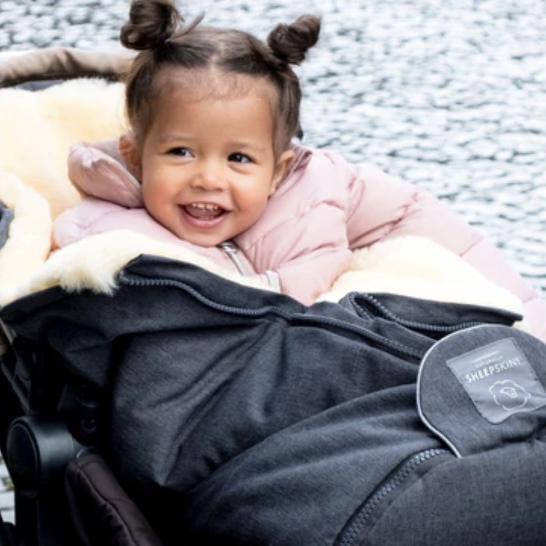 Sheepskin Footmuff Buggy Liners And Footmuffs Naturally Sheepskins