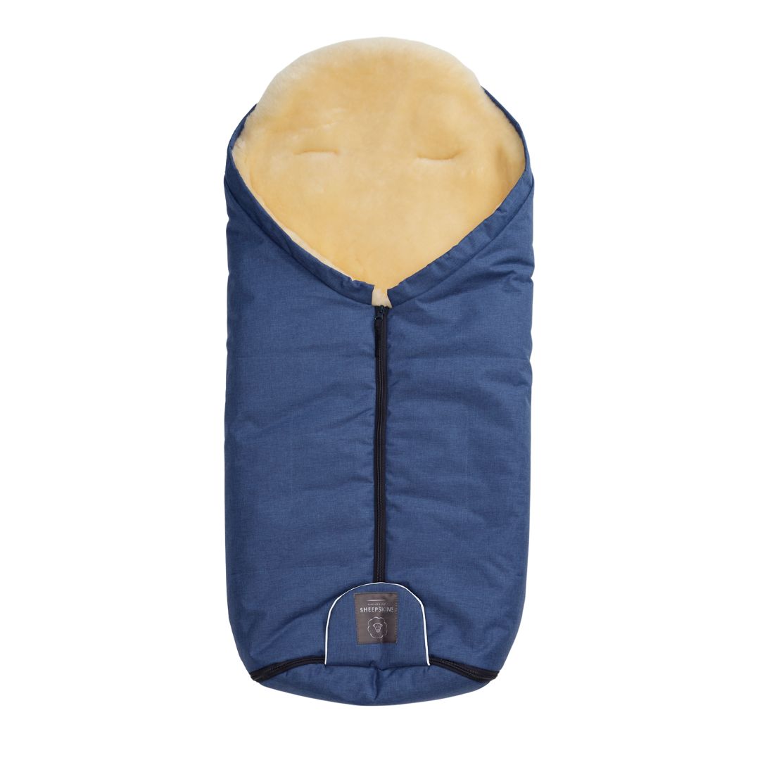Weatherproof Lambskin Footmuff with Centre Zip (Universal Fit)
