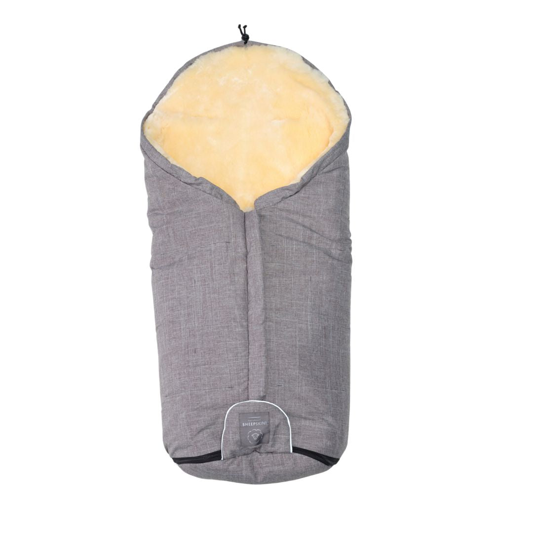 Weatherproof Lambskin Footmuff with Centre Zip (Universal Fit)