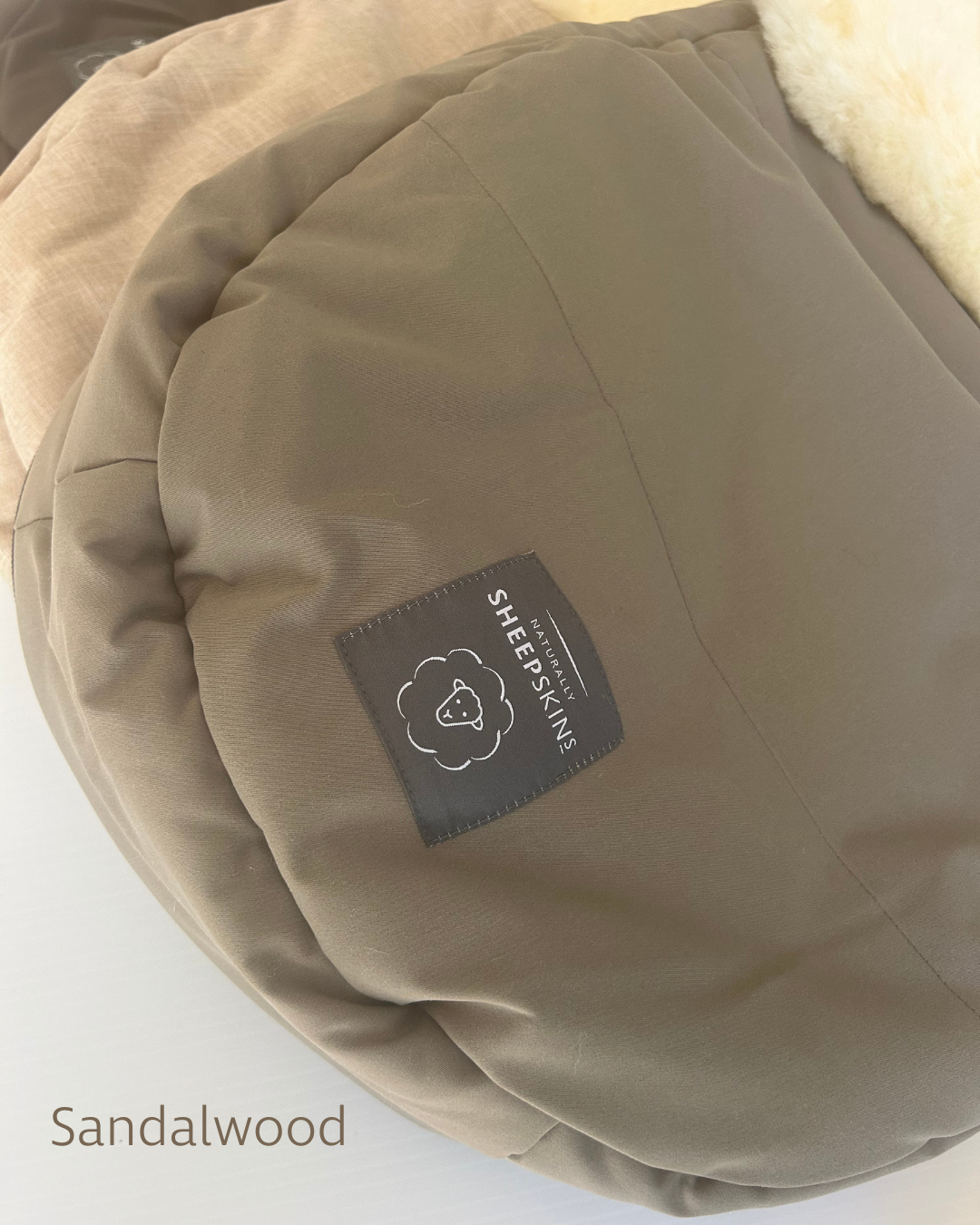 Weatherproof 2-in-1 Lambskin Pram Liner Footmuff (Universal Fit)