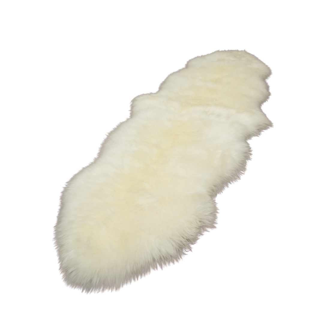 Sheepskin Rug - Double - Ivory