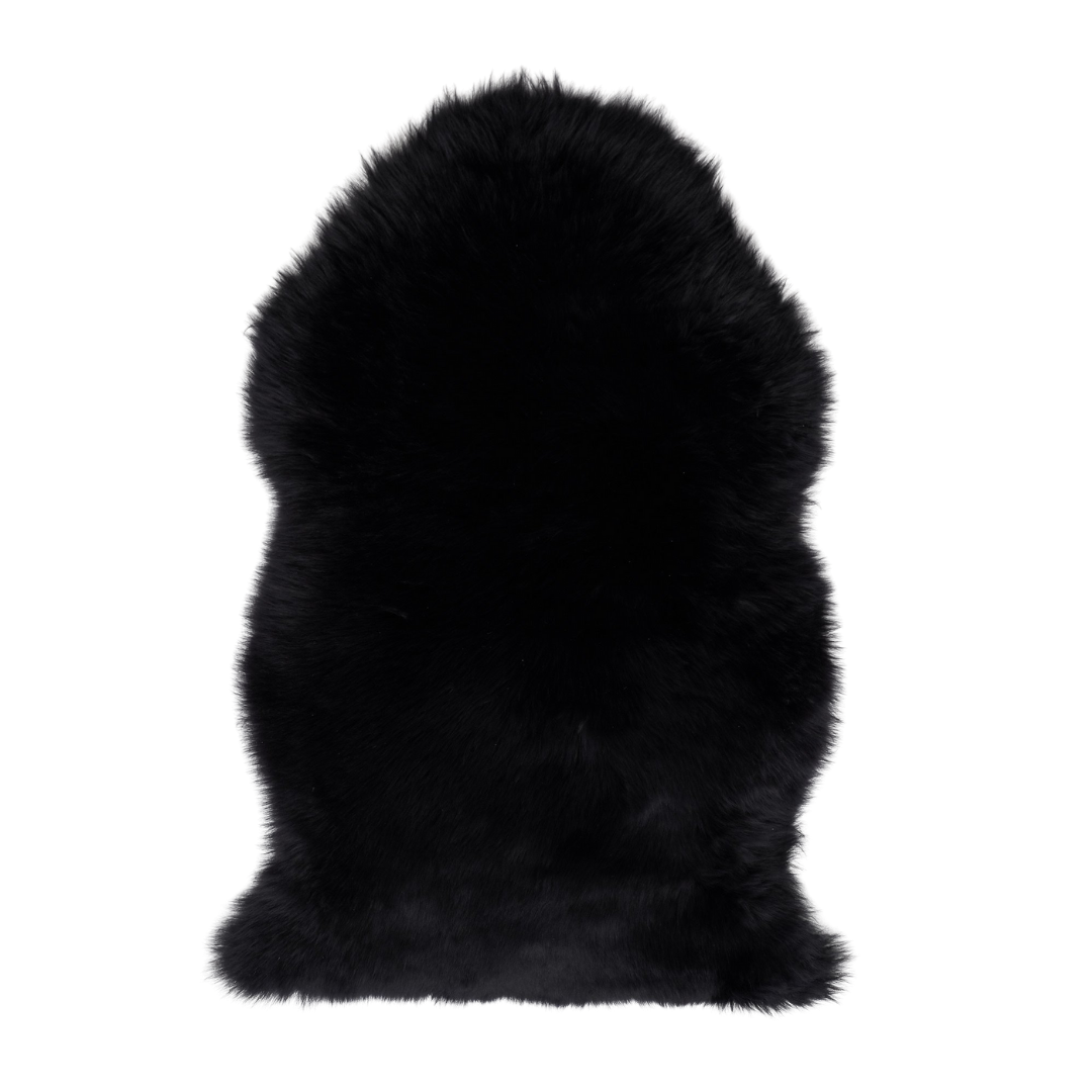 Sheepskin Rug - Single - Black