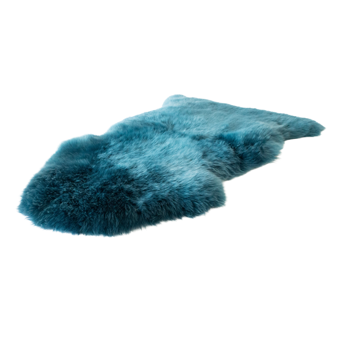 Sheepskin Rug - Single - Teal
