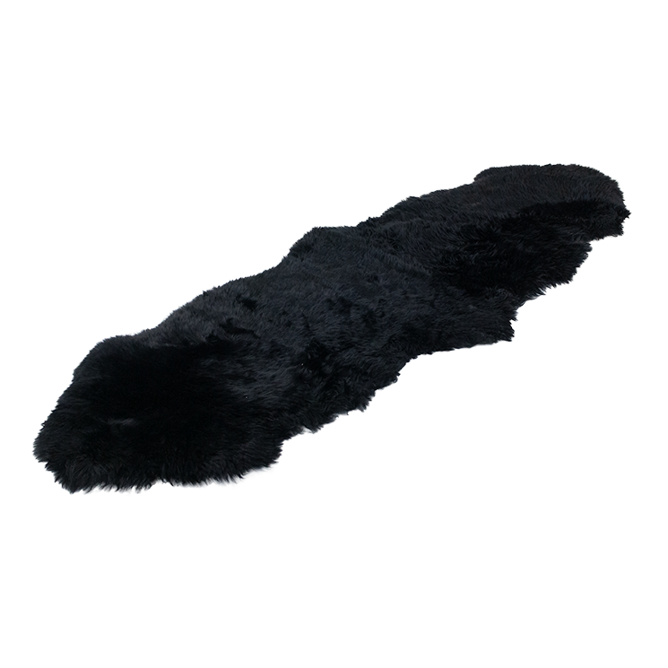 Sheepskin Rug - Double - Black