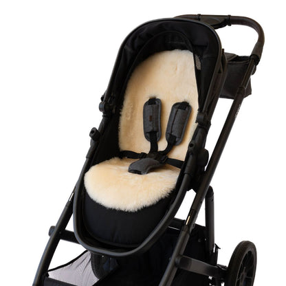Shorn Wool Lambskin Universal Pram Liner Naturally Sheepskins