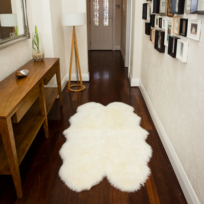 New Zealand Long Wool Sheepskin Rug - Quad (ca. 180x110cm)