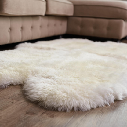 New Zealand Long Wool Sheepskin Rug - Quad (ca. 180x110cm)