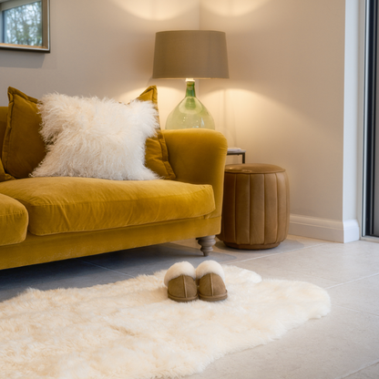 New Zealand Long Wool Sheepskin Rug - Quad (ca. 180x110cm)