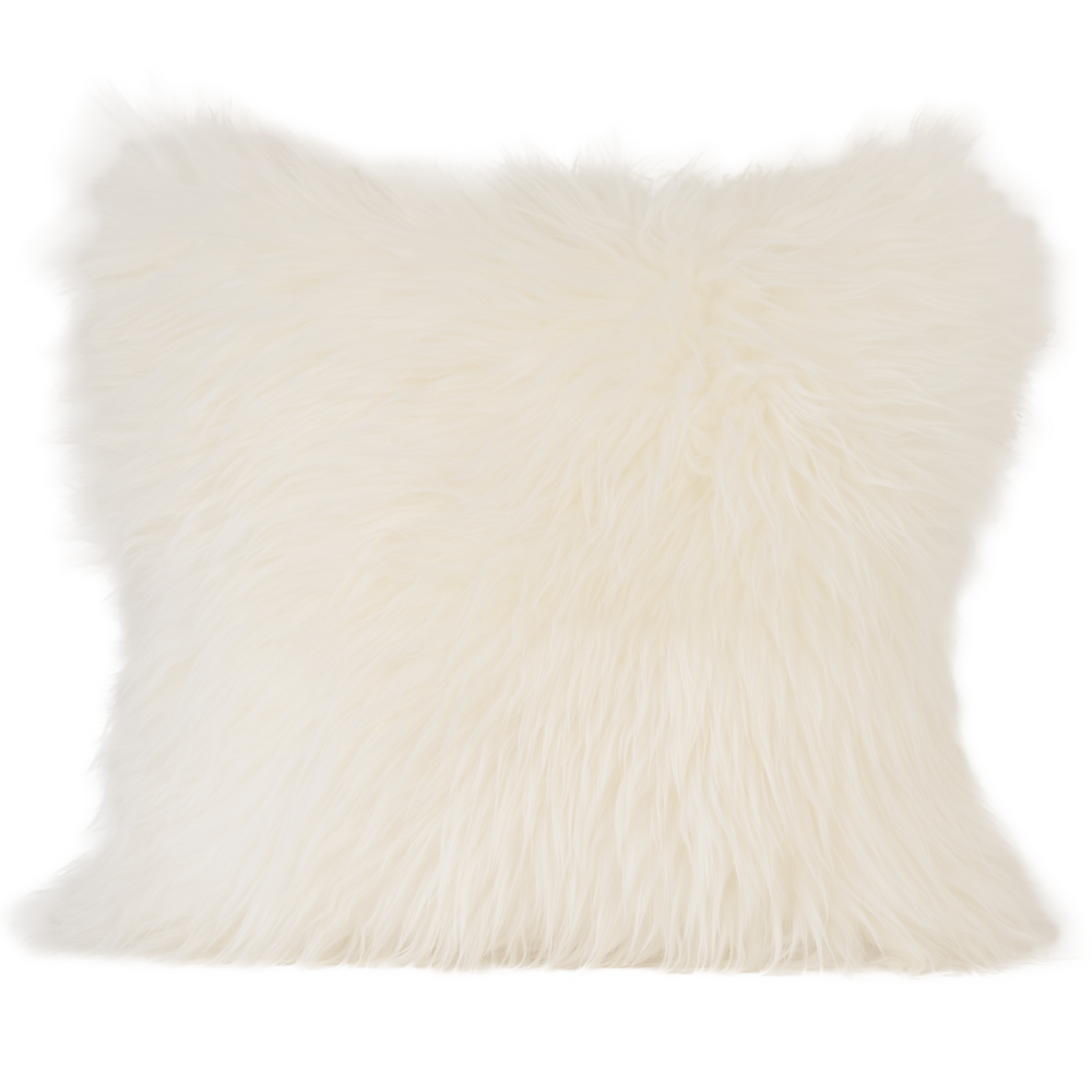Sheepskin Cushion Cover - Ivory