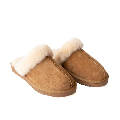 Classic Sheepskin Scuff Slipper Natural/Tan