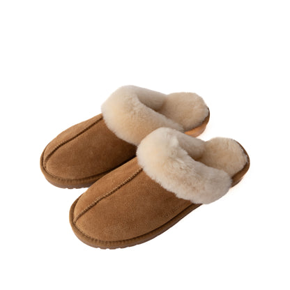 Classic Sheepskin Scuff Slipper Natural/Tan