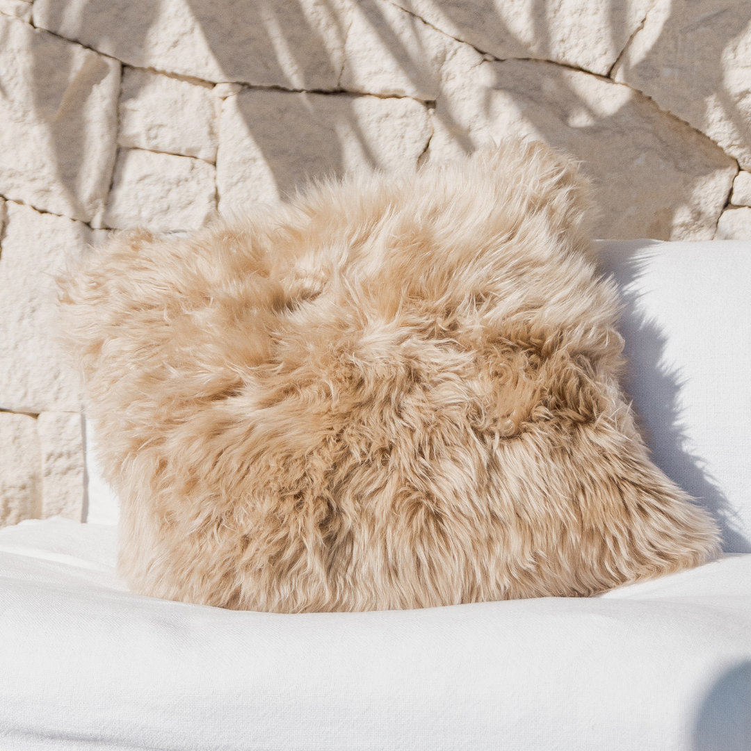 New Zealand Sheepskin Cushion Covers