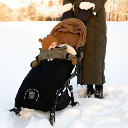 Weatherproof Lambskin Footmuff with Centre Zip (Universal Fit)