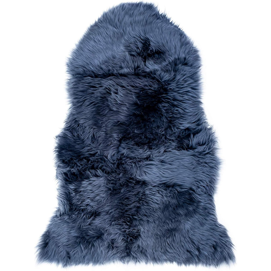 New Zealand Long Wool Sheepskin Rug - Large Single (ca. 100-110 x 55cm)