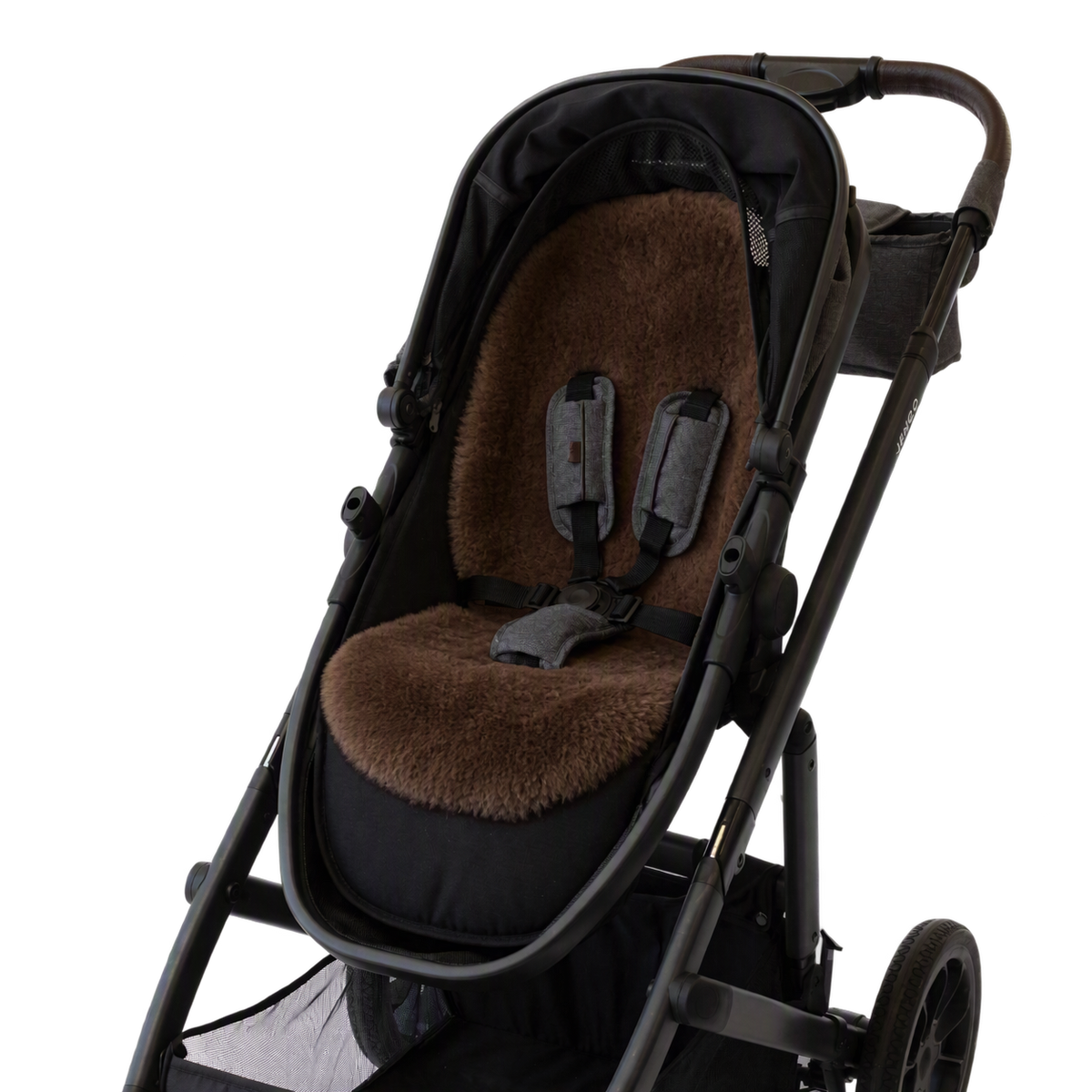 Luxe Lambskin Pram Liner – Shorn Wool (Universal Fit)
