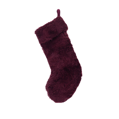 Shearling Sheepskin Christmas Stockings