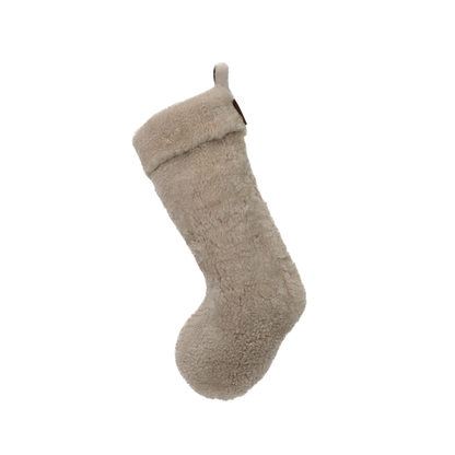 Shearling Sheepskin Christmas Stockings