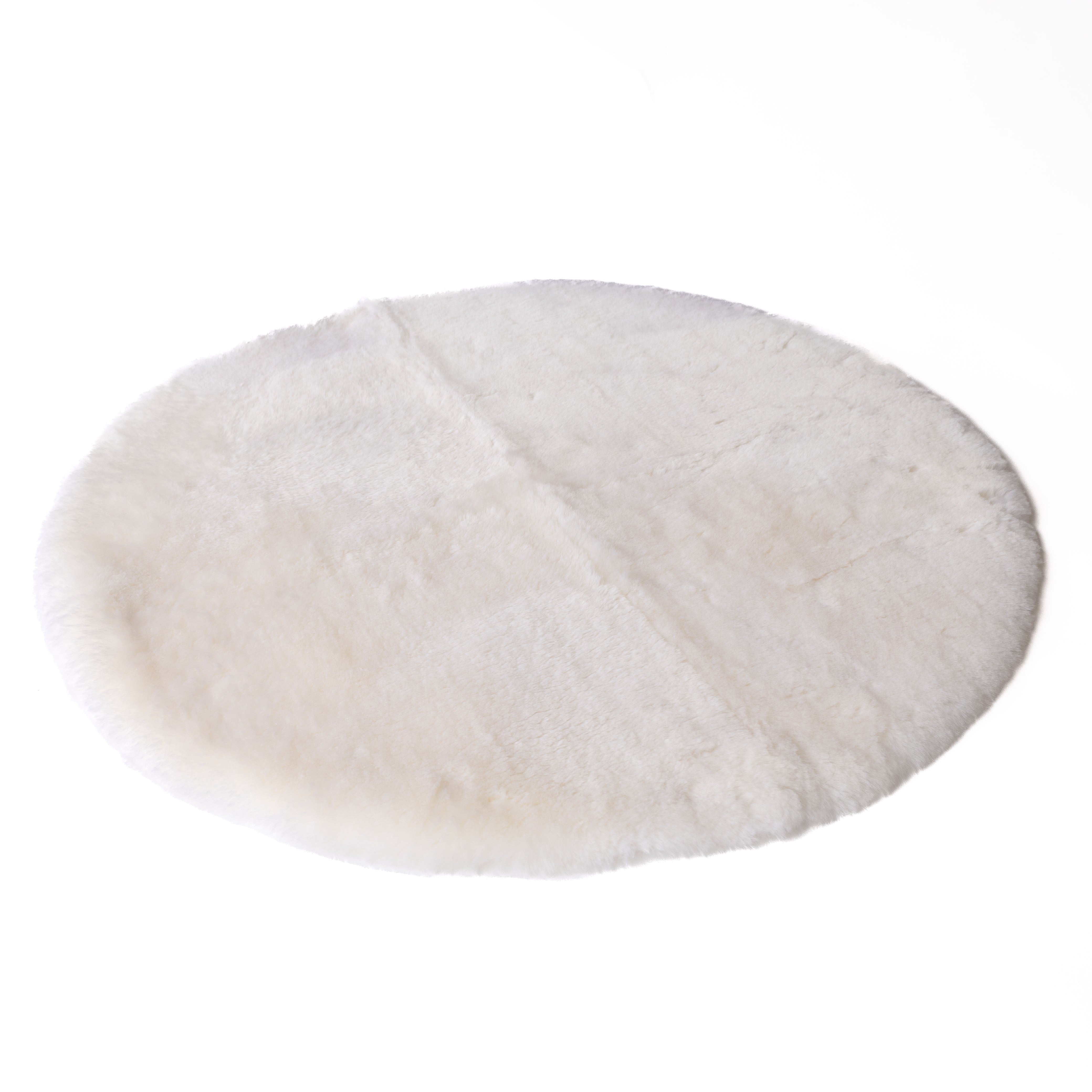 Sheepskin Play Mat. Round Lambskin Rug. Tummy-time | Naturally Sheepskins