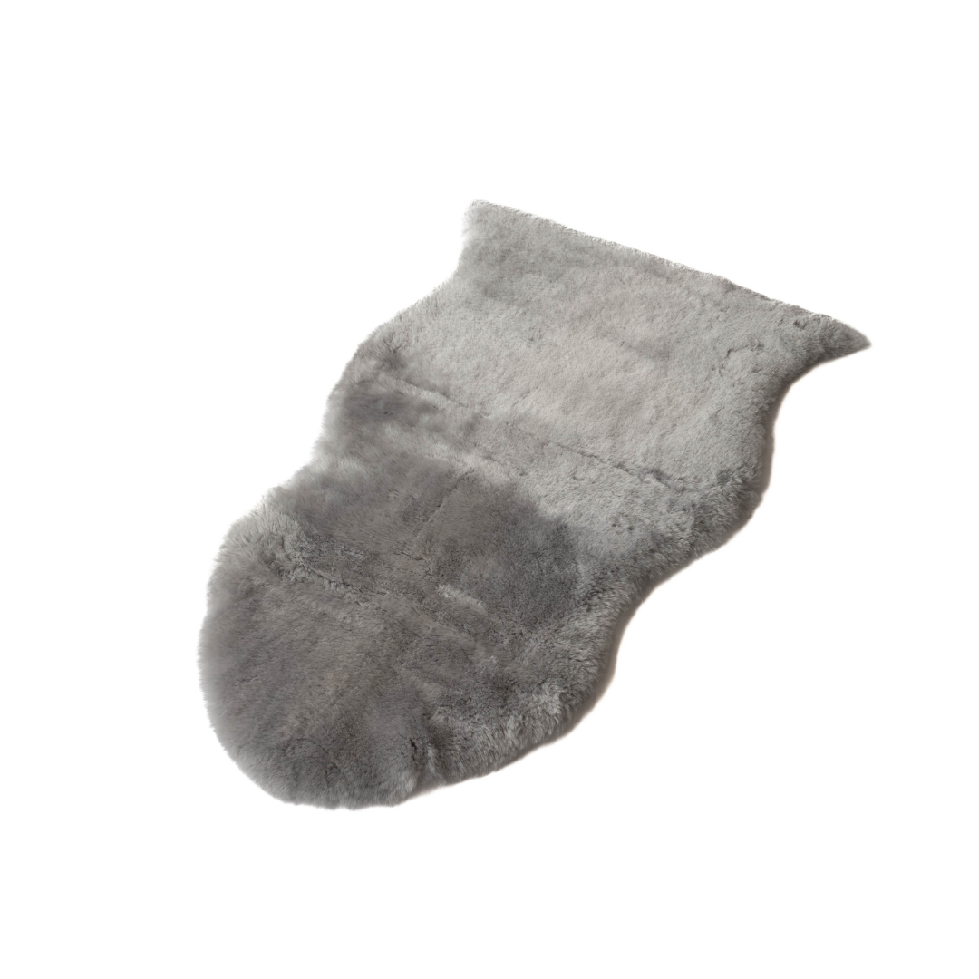 Medium Lambskin Baby Rug in Grey