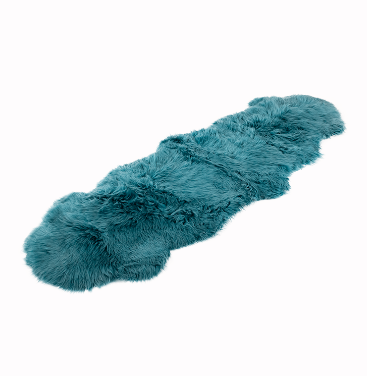 Sheepskin Rug - Double - Teal